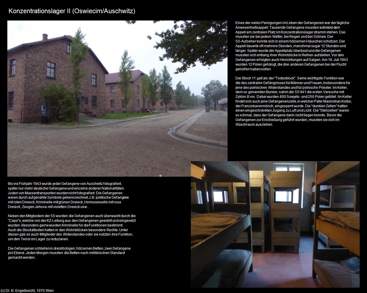 Konzentrationslager II - Stammlager Auschwitz I (Oswiecim/Auschwitz) in Kulturatlas-POLEN-Galizien