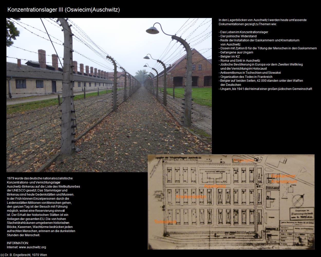 Konzentrationslager III (Oswiecim|Auschwitz) in POLEN-Galizien