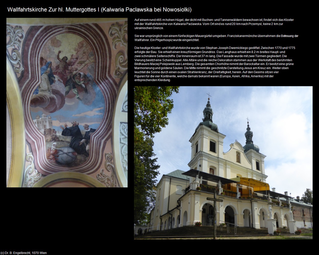 Wallfk. Zur hl. Muttergottes I (Kalwaria Paclawska bei Nowosiolki) in Kulturatlas-POLEN-Galizien