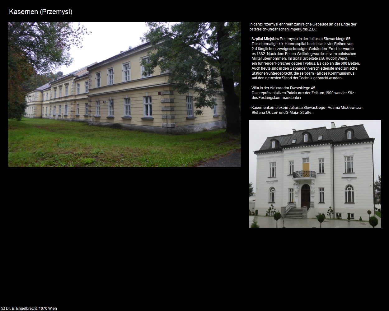 Kasernen (Przemysl) in Kulturatlas-POLEN-Galizien