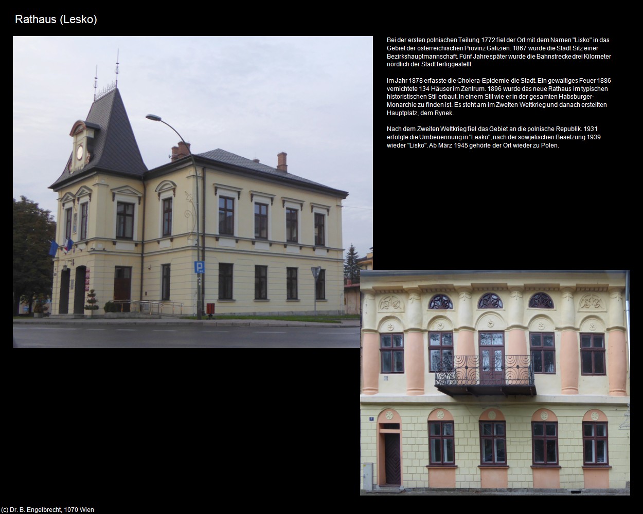 Rathaus (Lesko) in Kulturatlas-POLEN-Galizien