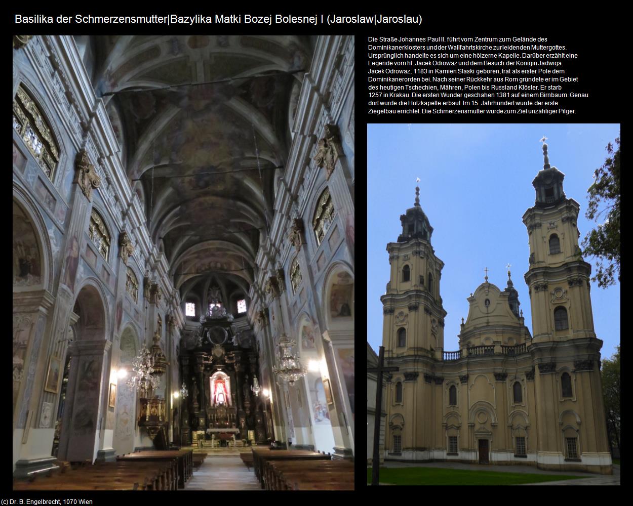 Basilika der Schmerzensmutter I (Jaroslaw|Jaroslau) in POLEN-Galizien