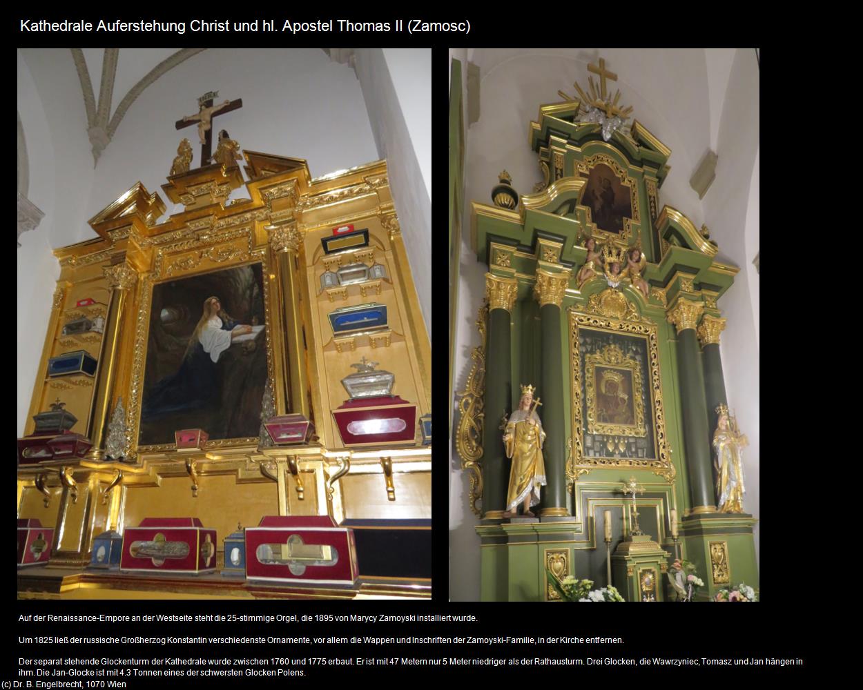 Kathedrale Auferstehung Christ und hl. Apostel Thomas II (Zamosc) in POLEN-Galizien