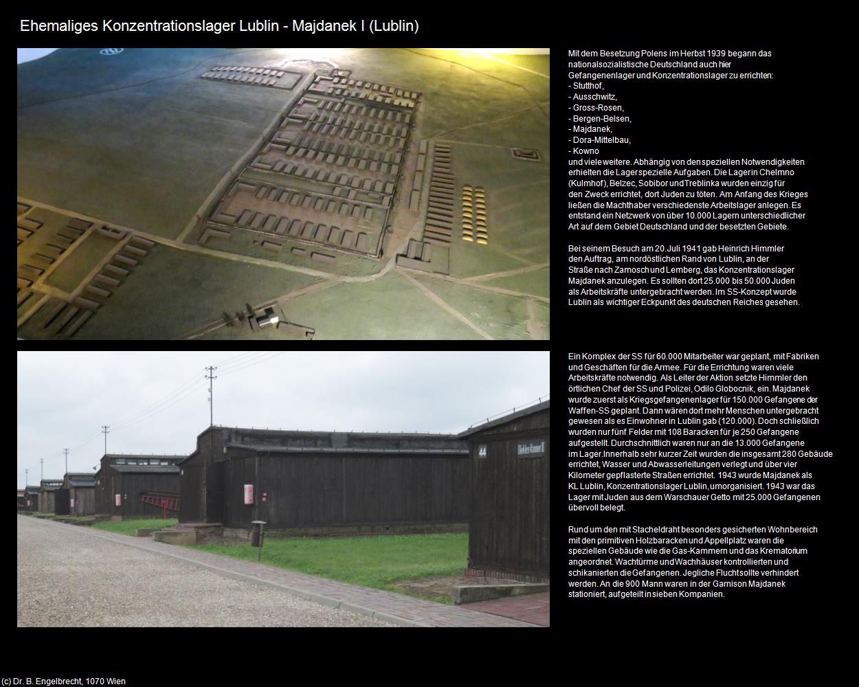 Ehem. Konzentrationslager Lublin - Majdanek I (Lublin) in POLEN-Galizien