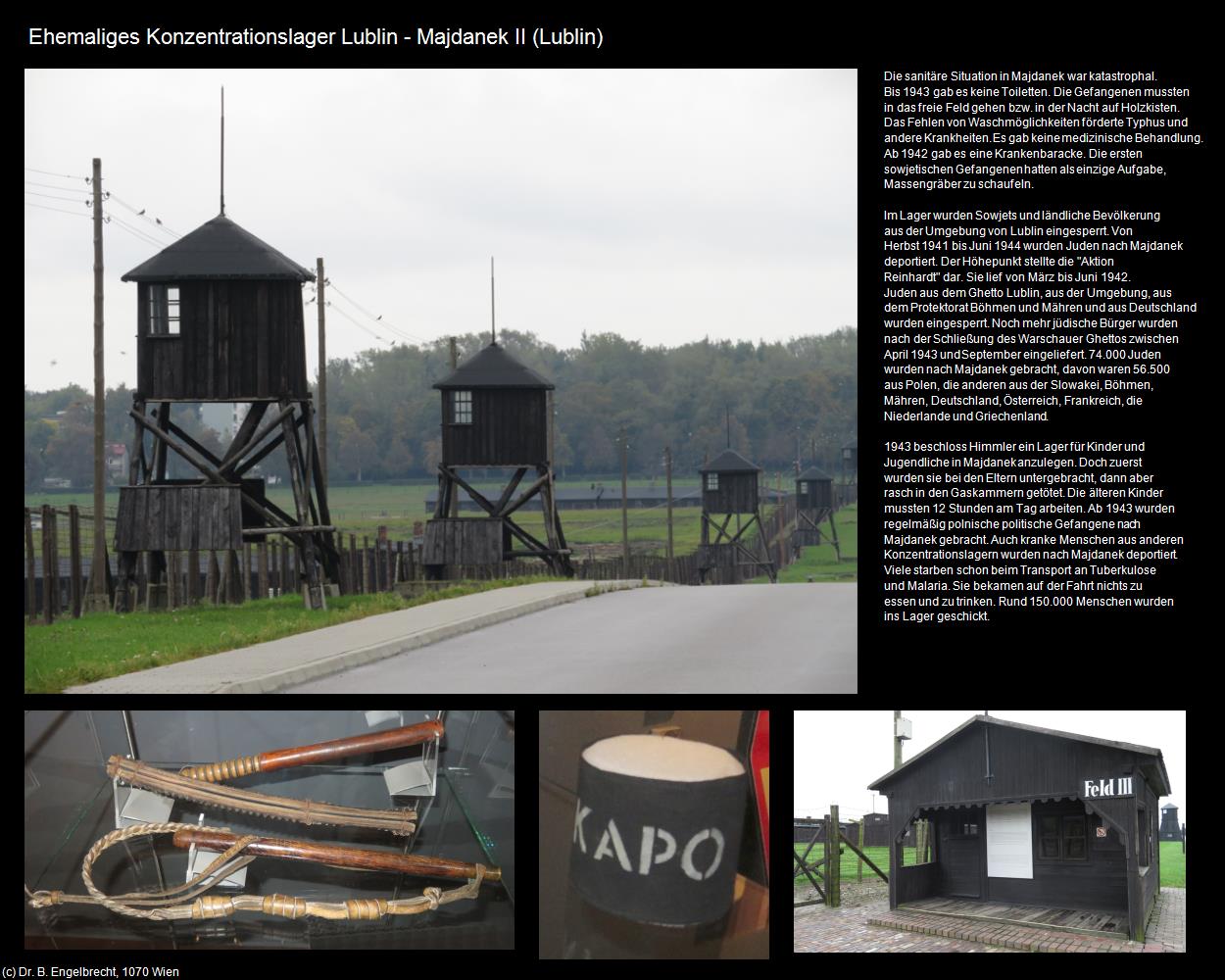 Ehem. Konzentrationslager Lublin - Majdanek II (Lublin) in POLEN-Galizien