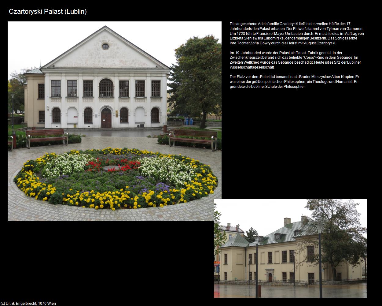 Czartoryski Palast (Lublin) in POLEN-Galizien