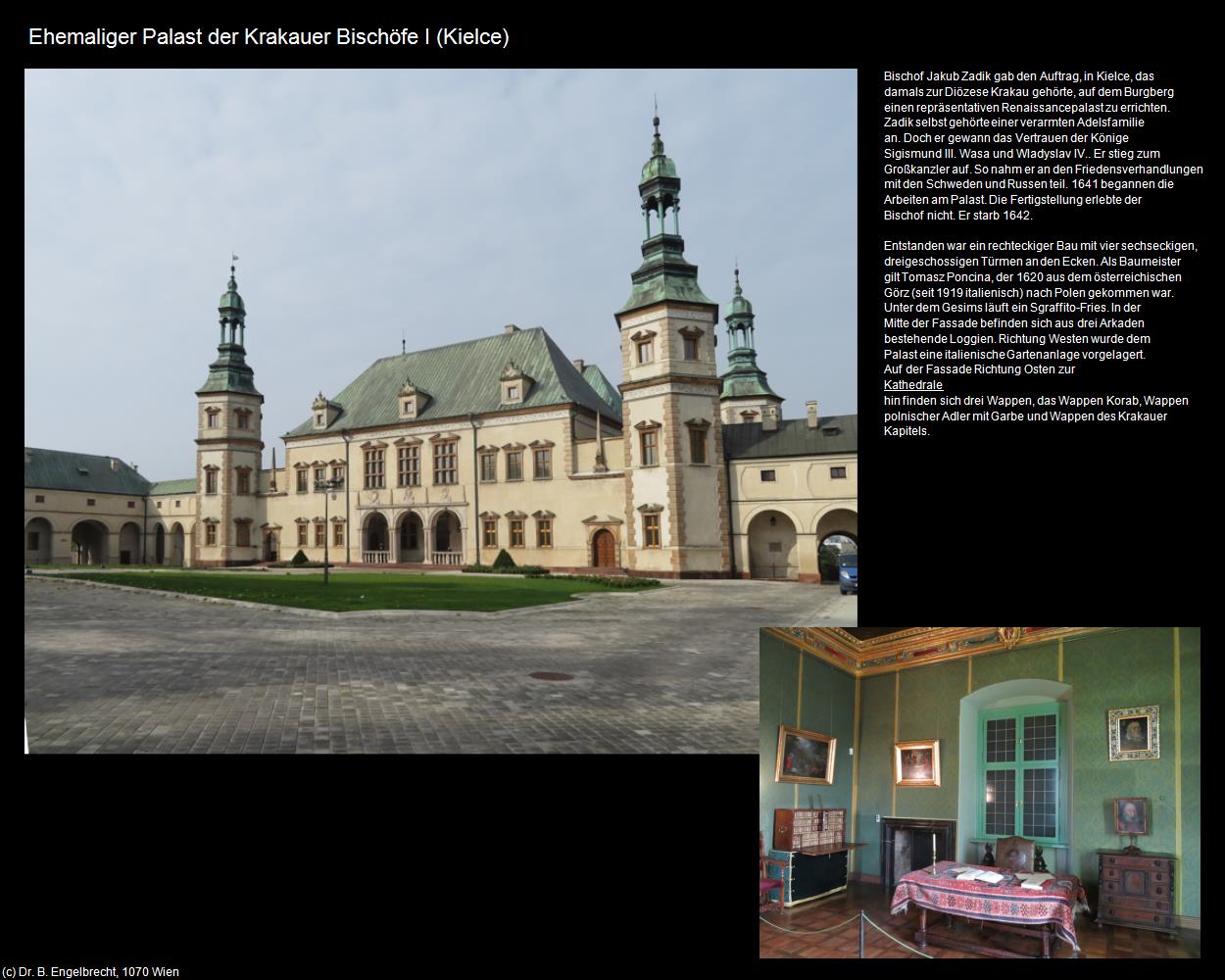 Ehem. Palast der Krakauer Bischöfe I (Kielce) in POLEN-Galizien(c)B.Engelbrecht