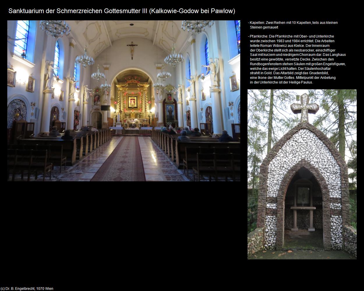 Sanktuarium der Schmerzreichen Gottesmutter III (Kalkowie-Godow bei Pawlow) in POLEN-Galizien