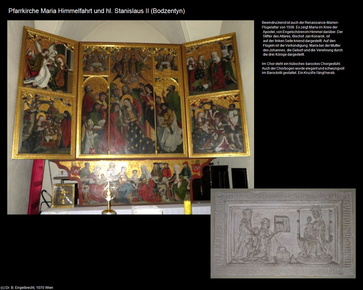 Pfk. Maria Himmelfahrt und hl. Stanislaus II (Bodzentyn) in Kulturatlas-POLEN-Galizien
