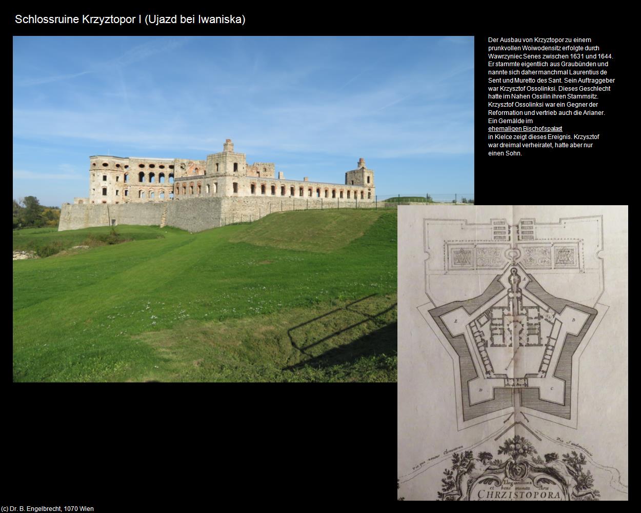 Schlossruine Krzyztopor I (Ujazd bei Iwaniska) in POLEN-Galizien(c)B.Engelbrecht