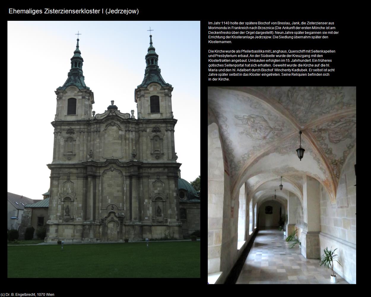 Ehem. Zisterzienserkloster I (Jedrzejow) in POLEN-Galizien