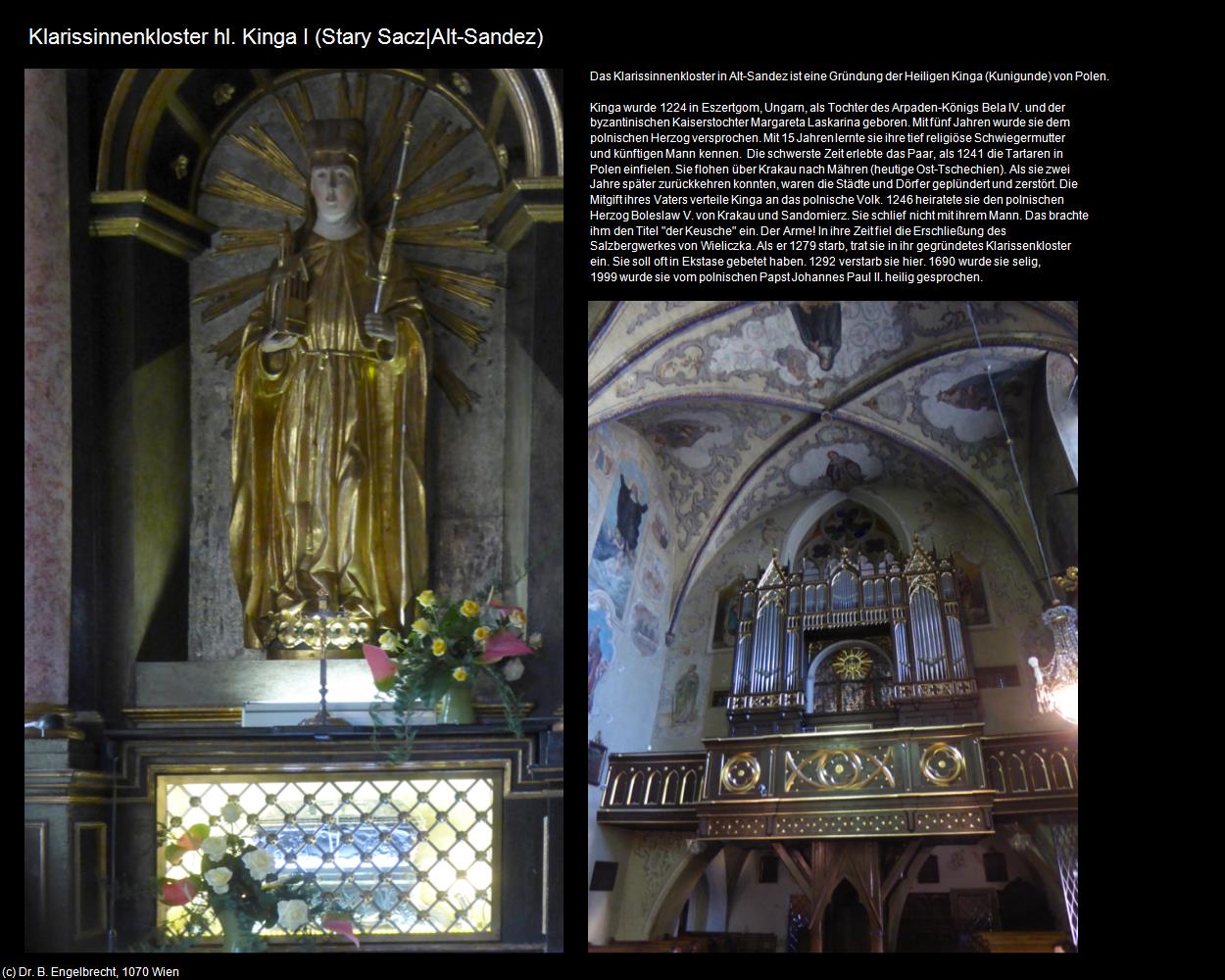 Klarissinnenkloster hl. Kinga I (Stary Sacz|Alt Sandez) in POLEN-Galizien