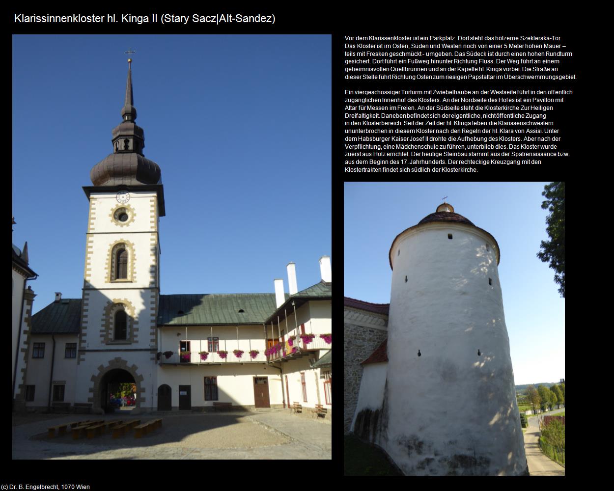 Klarissinnenkloster hl. Kinga II (Stary Sacz|Alt Sandez) in POLEN-Galizien
