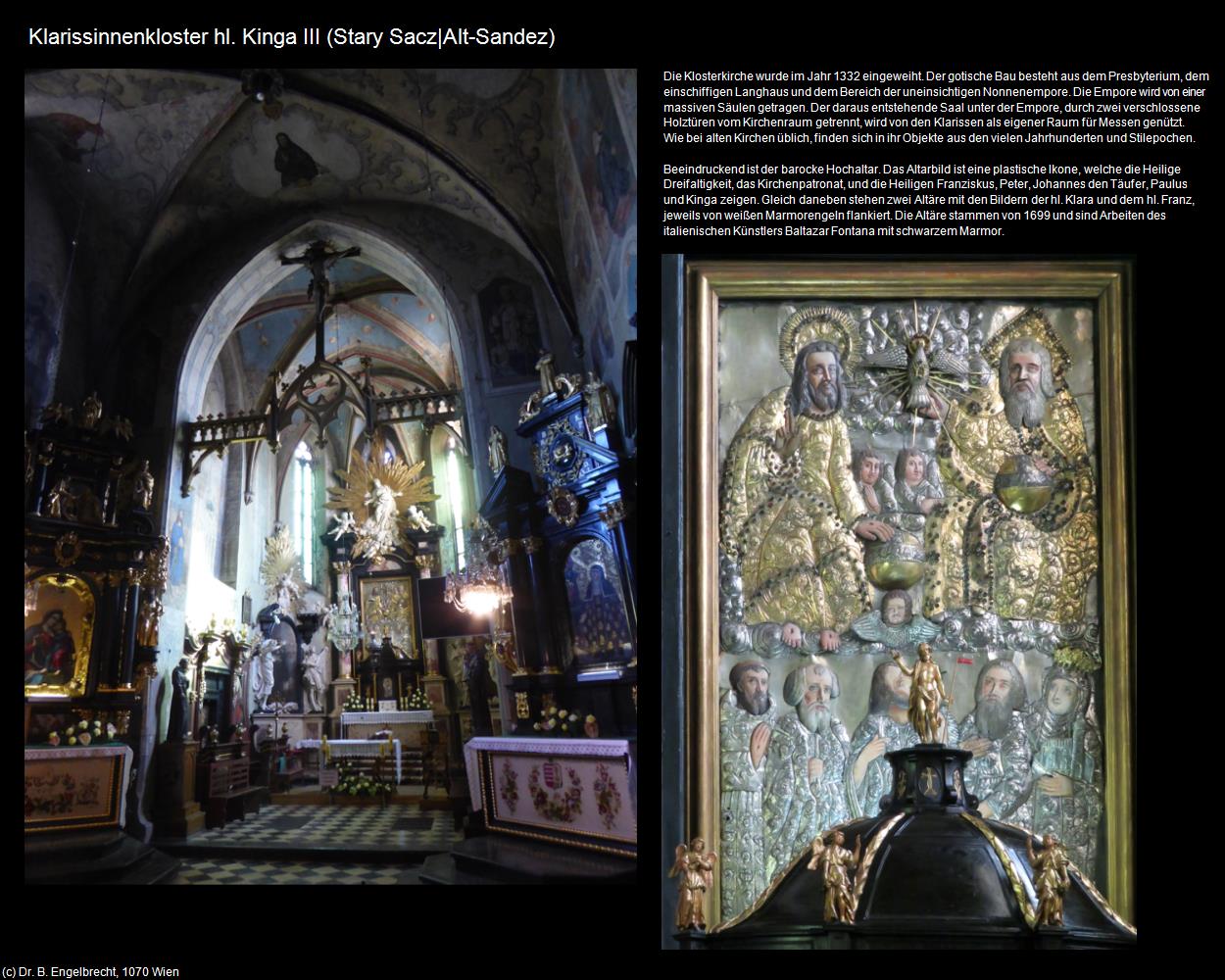 Klarissinnenkloster hl. Kinga III (Stary Sacz|Alt Sandez) in POLEN-Galizien