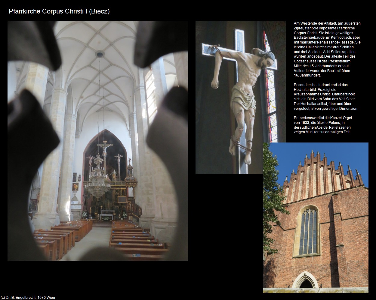 Pfk. Corpus Christi I (Biecz/Beitsch) in Kulturatlas-POLEN-Galizien
