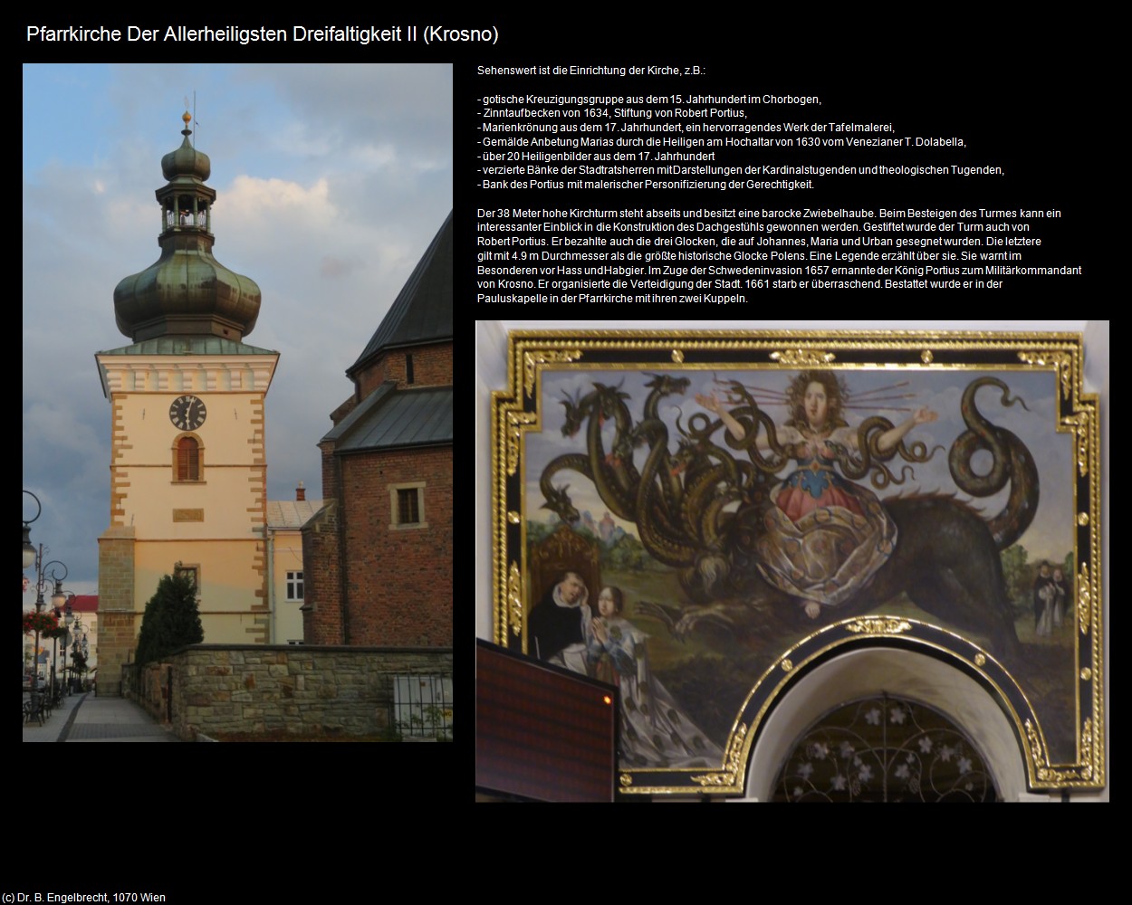 Pfk. Der Allerheiligsten Dreifaltigkeit II (Krosno) in Kulturatlas-POLEN-Galizien
