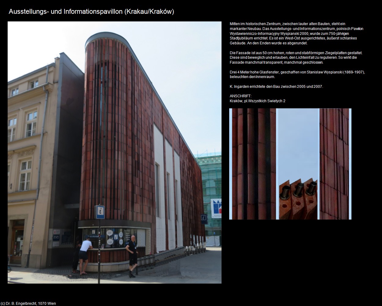 Ausstellungs- und Informationspavillon (Krakau/Krakow) in Kulturatlas-POLEN-Galizien