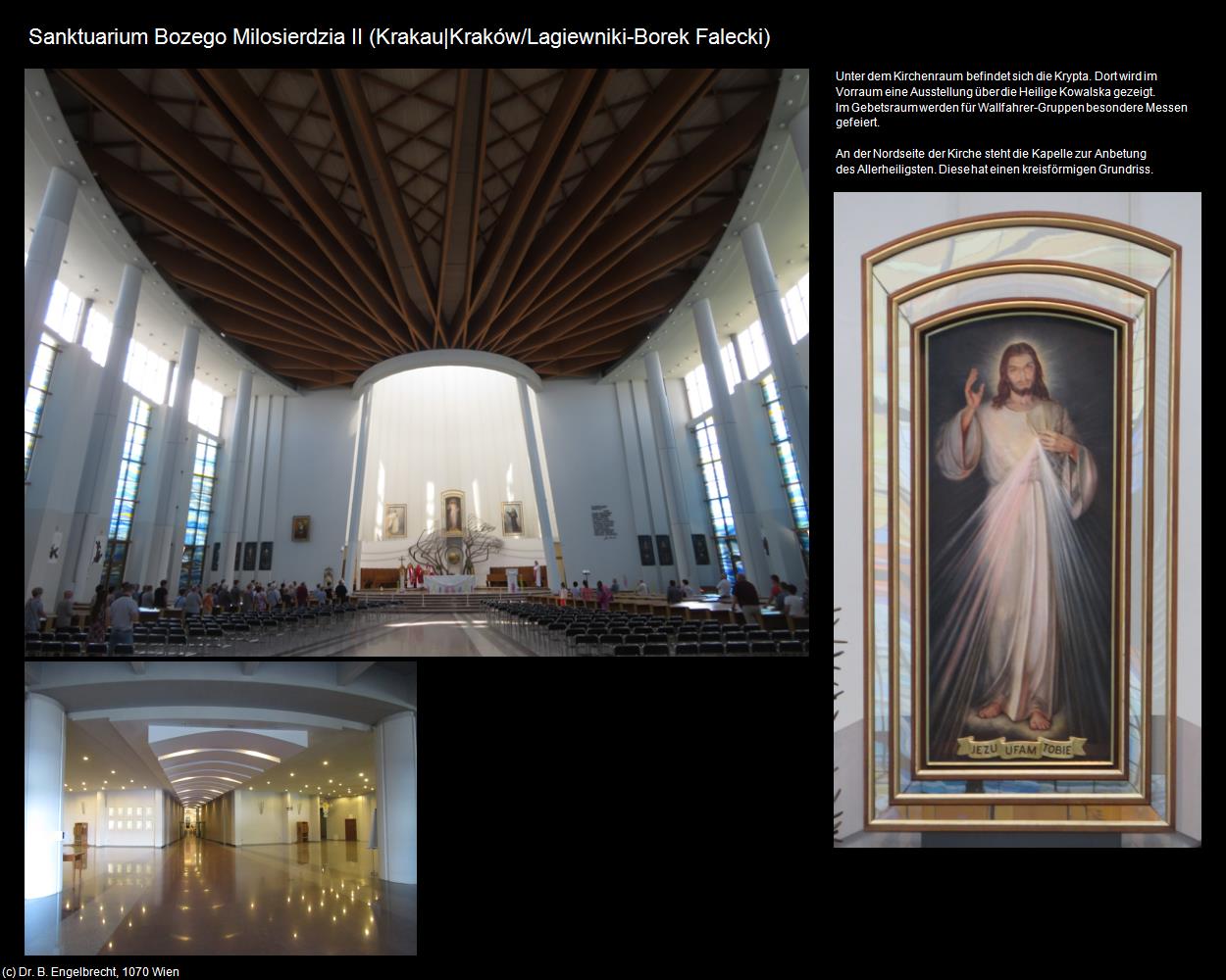 Sanktuarium Bozego Milosierdzia II (Lagiewniki-Borek Falecki) (Krakau|Krakow) in POLEN-Galizien
