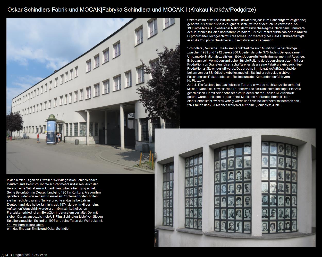 Oskar Schindlers Fabrik und MOCAK I (Podgórze Duchackie)   (Krakau|Krakow) in POLEN-Galizien(c)B.Engelbrecht