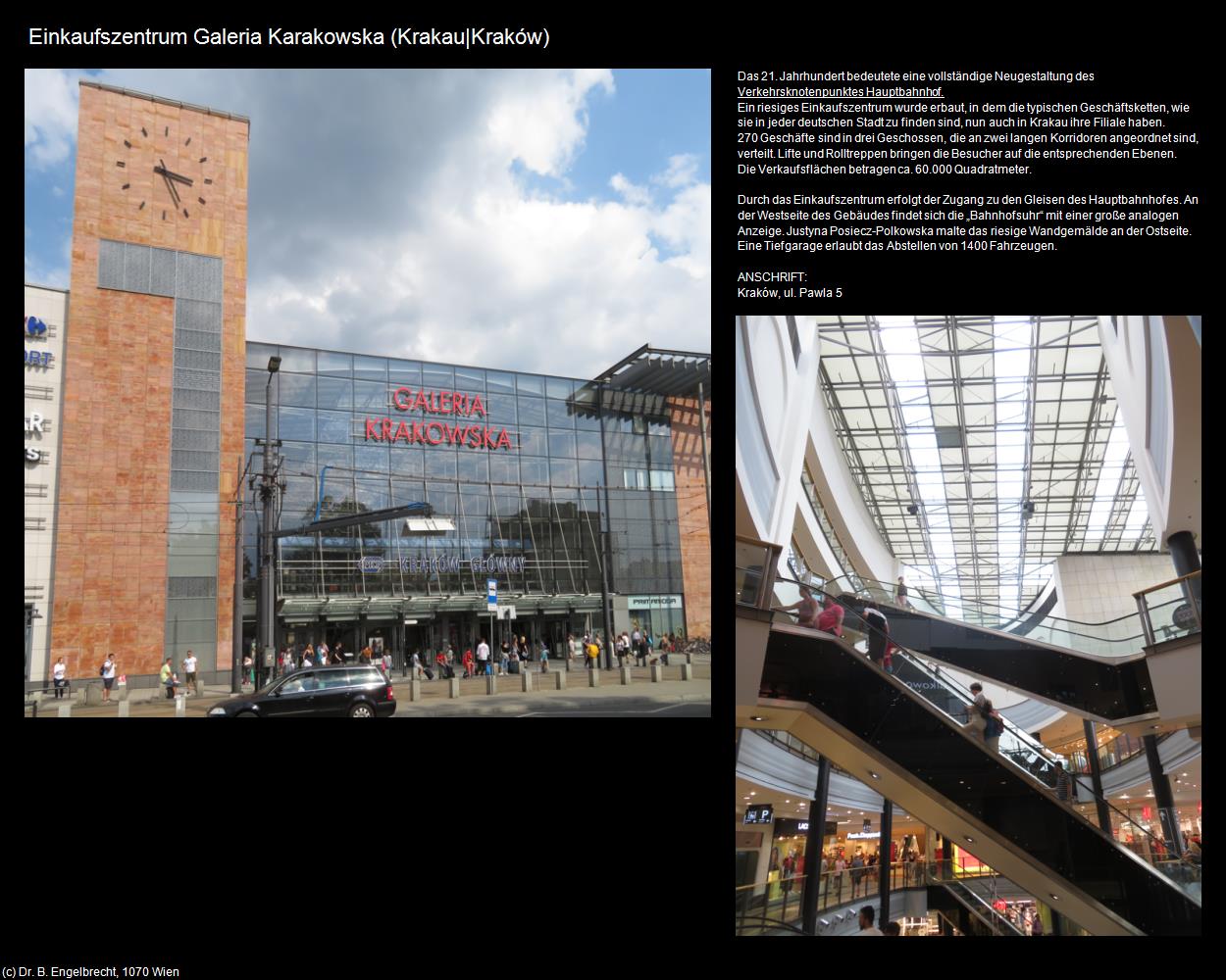 Einkaufszentrum Galeria Karakowska (Pradnik Czerwony) (Krakau|Krakow) in POLEN-Galizien(c)B.Engelbrecht