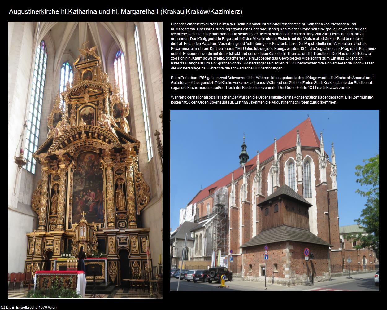 St.-Katharinenkirche I (Kazimierz)  (Krakau|Krakow) in POLEN-Galizien