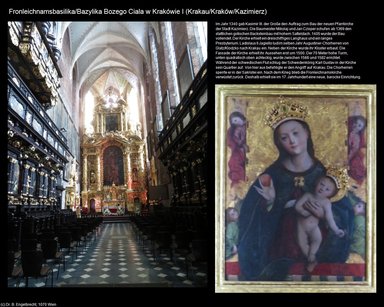 Fronleichnam-Basilika I (Kazimierz) (Krakau/Krakow) in Kulturatlas-POLEN-Galizien