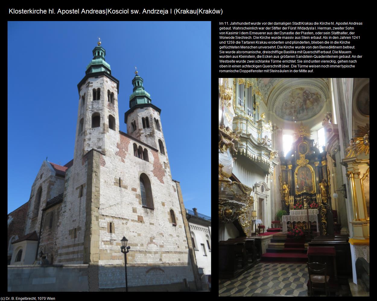 Klosterk. hl. Apostel Andreas I   (Krakau|Krakow) in POLEN-Galizien