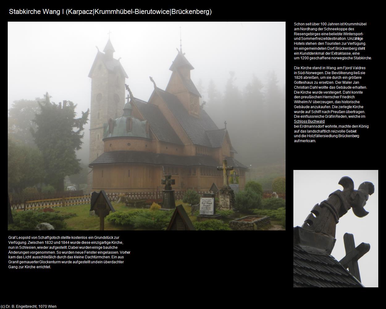 Stabkirche Wang I (Bierutowice|Brückenberg) (Karpacz|Krummhübel) in POLEN-Schlesien(c)B.Engelbrecht