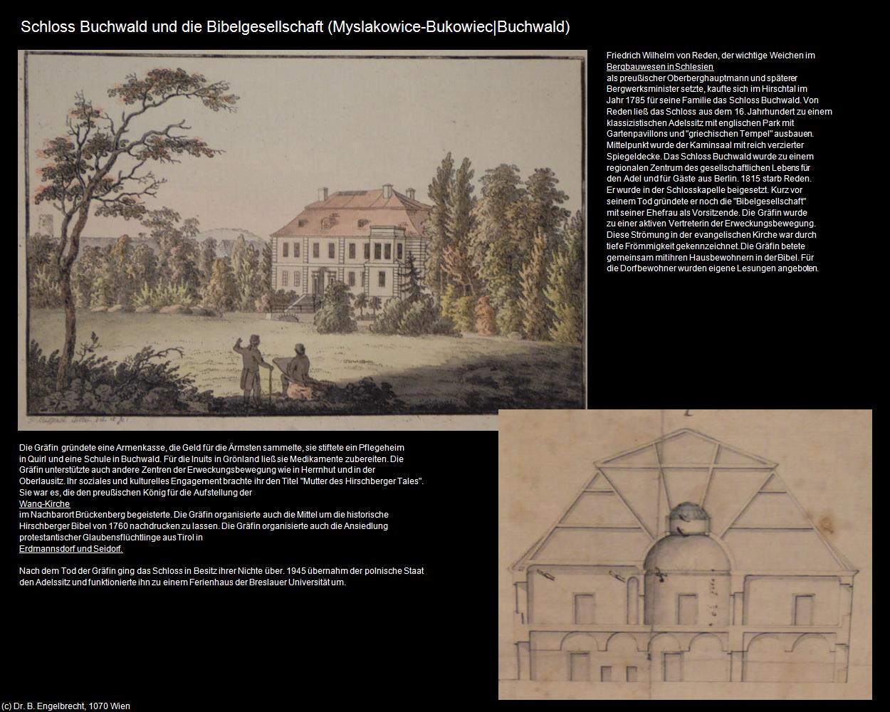 Schloss Buchwald und die Bibelgesellschaft (Bukowiec|Buchwald) (Myslakowice|Erdmannsdorf) in POLEN-Schlesien(c)B.Engelbrecht