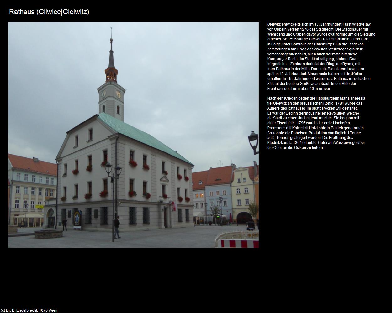 Rathaus (Gliwice|Gleiwitz) in POLEN-Schlesien