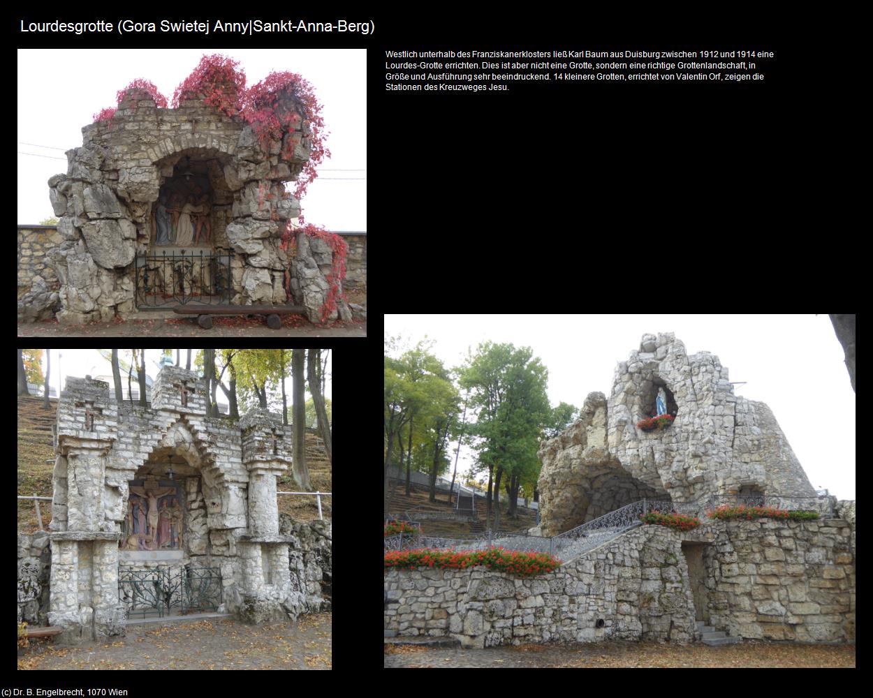 Lourdesgrotte (Gora Swietej Anny|Sankt-Anna-Berg) in POLEN-Schlesien