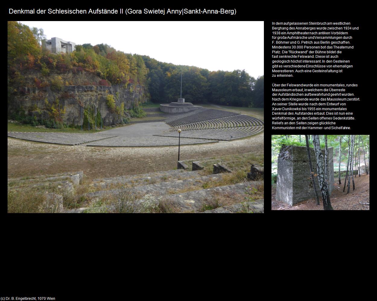 Denkmal der Schlesischen Aufstände II (Gora Swietej Anny|Sankt-Anna-Berg) in POLEN-Schlesien