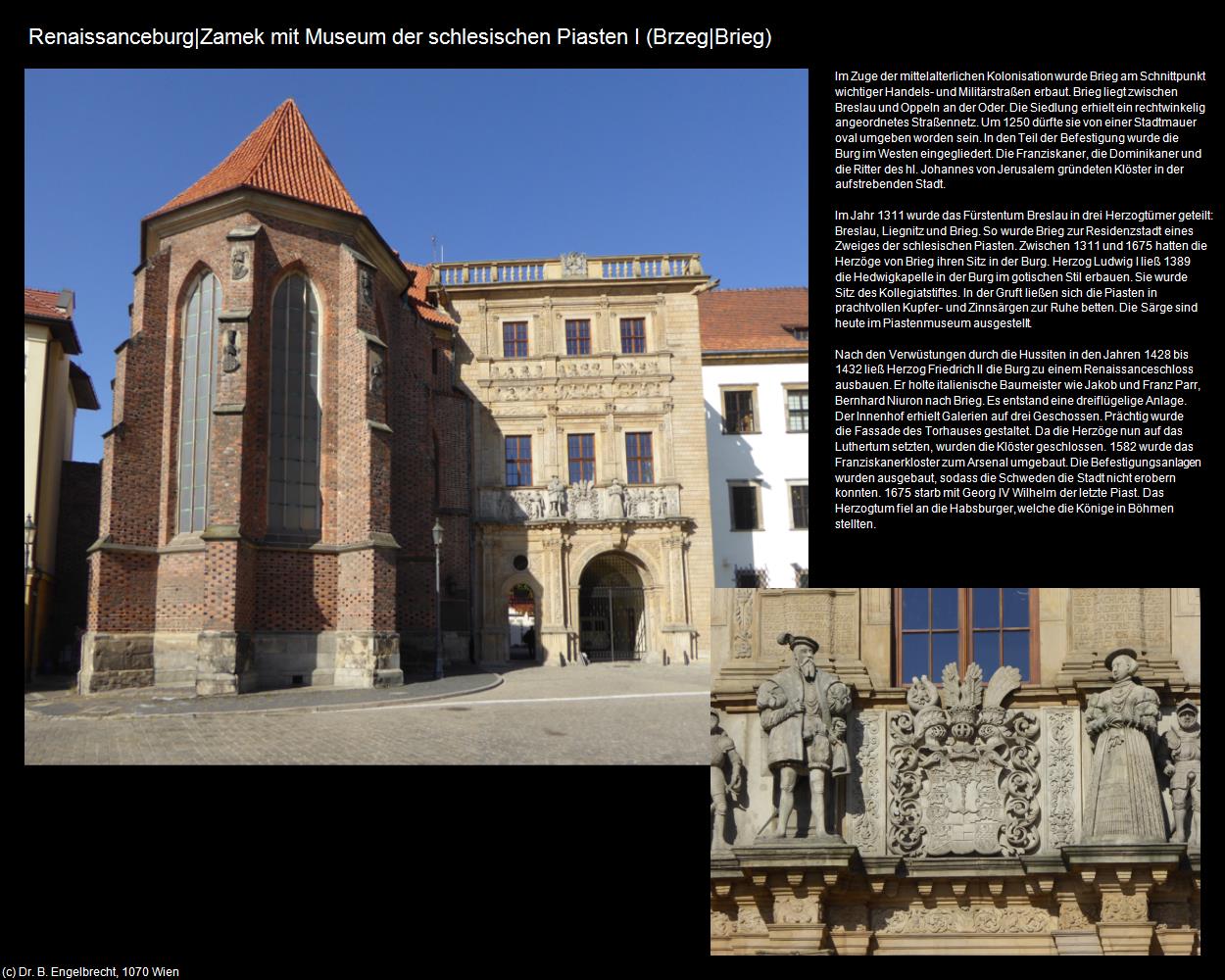 Renaissanceburg|Zamek (Brzeg|Brieg) in POLEN-Schlesien
