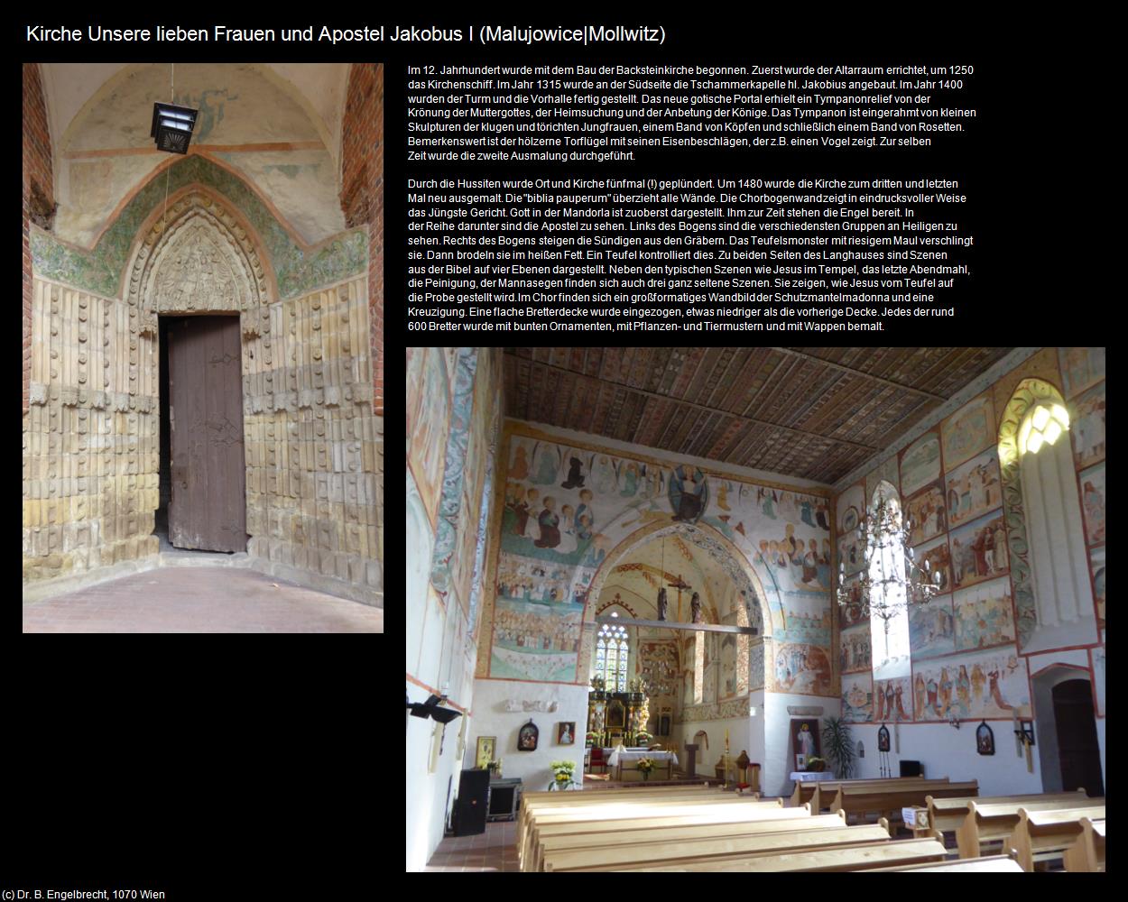 Kirche Unsere lieben Frauen I (Malujowice|Mollwitz) in POLEN-Schlesien
