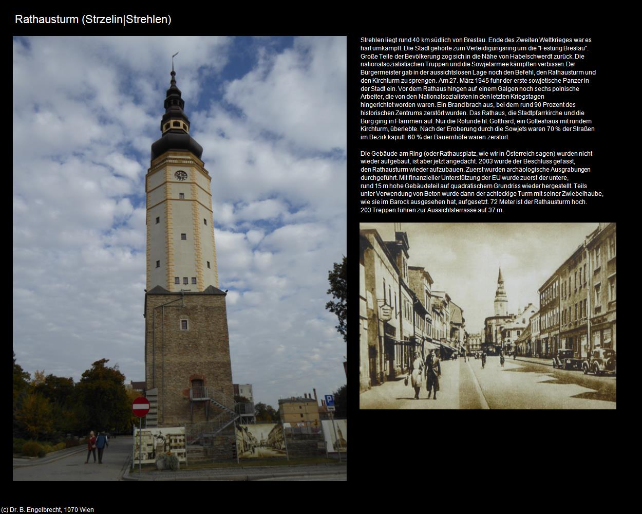 Rathausturm (Strzelin|Strehlen) in POLEN-Schlesien