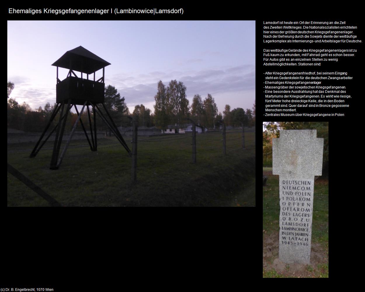 Ehem. Kriegsgefangenenlager (Lambinowice|Lamsdorf) in POLEN-Schlesien