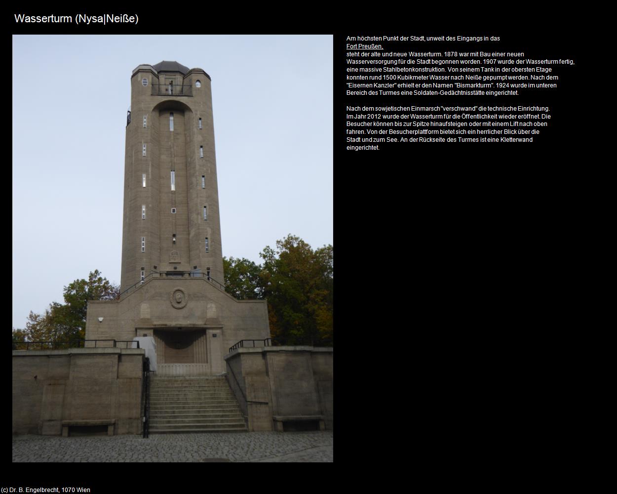 Bismarkturm-Wasserturm (Nysa|Neisse ) in POLEN-Schlesien(c)B.Engelbrecht