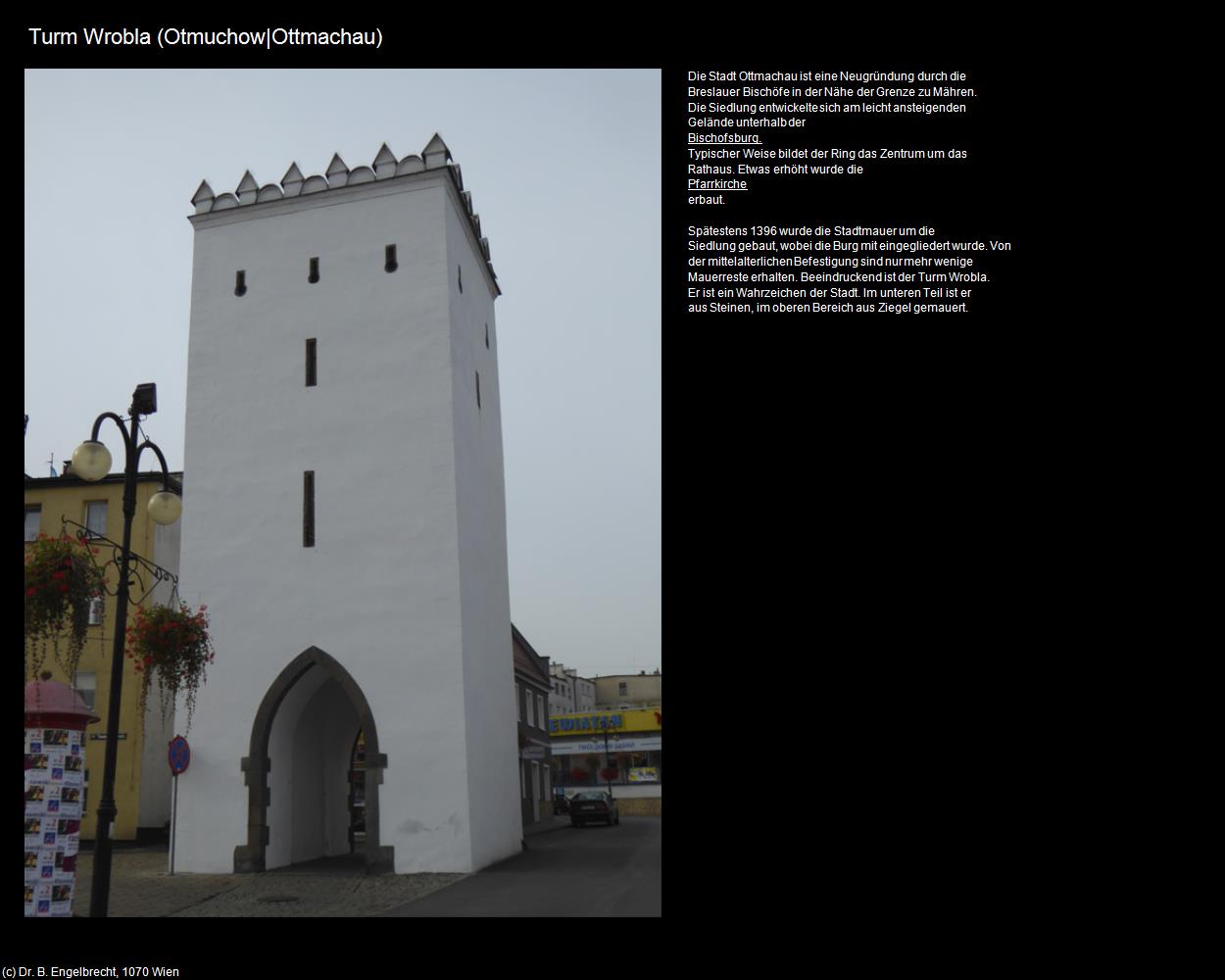 Turm Wrobla (Otmuchow|Ottmachau ) in POLEN-Schlesien(c)B.Engelbrecht