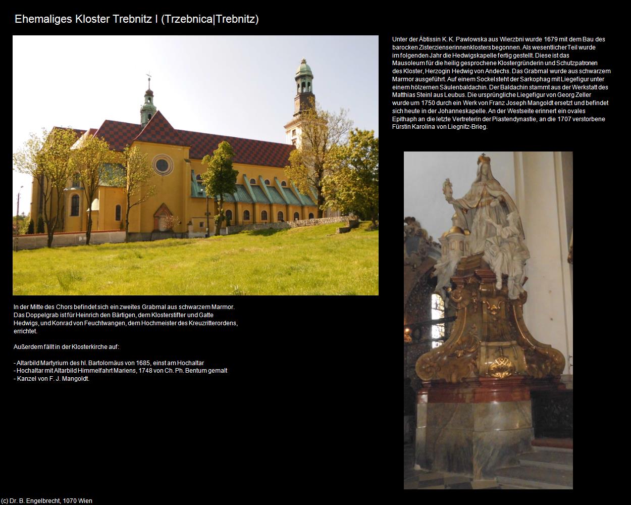 Ehem. Kloster Trebnitz I (Trzebnica|Trebnitz) in POLEN-Schlesien