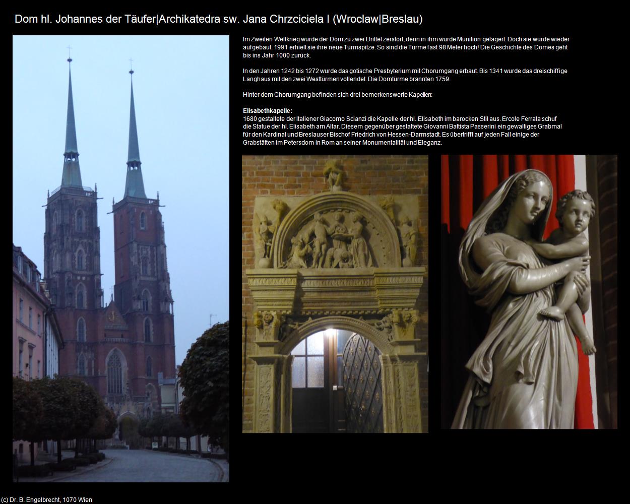 Dom hl. Johannes der Täufer I (Wroclaw|Breslau) in POLEN-Schlesien