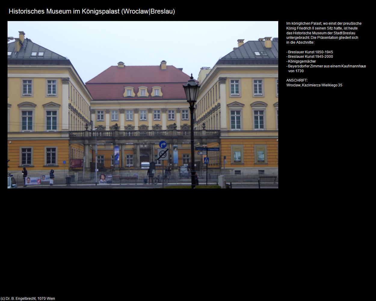 Historisches Museum im Königspalast (Wroclaw|Breslau) in POLEN-Schlesien