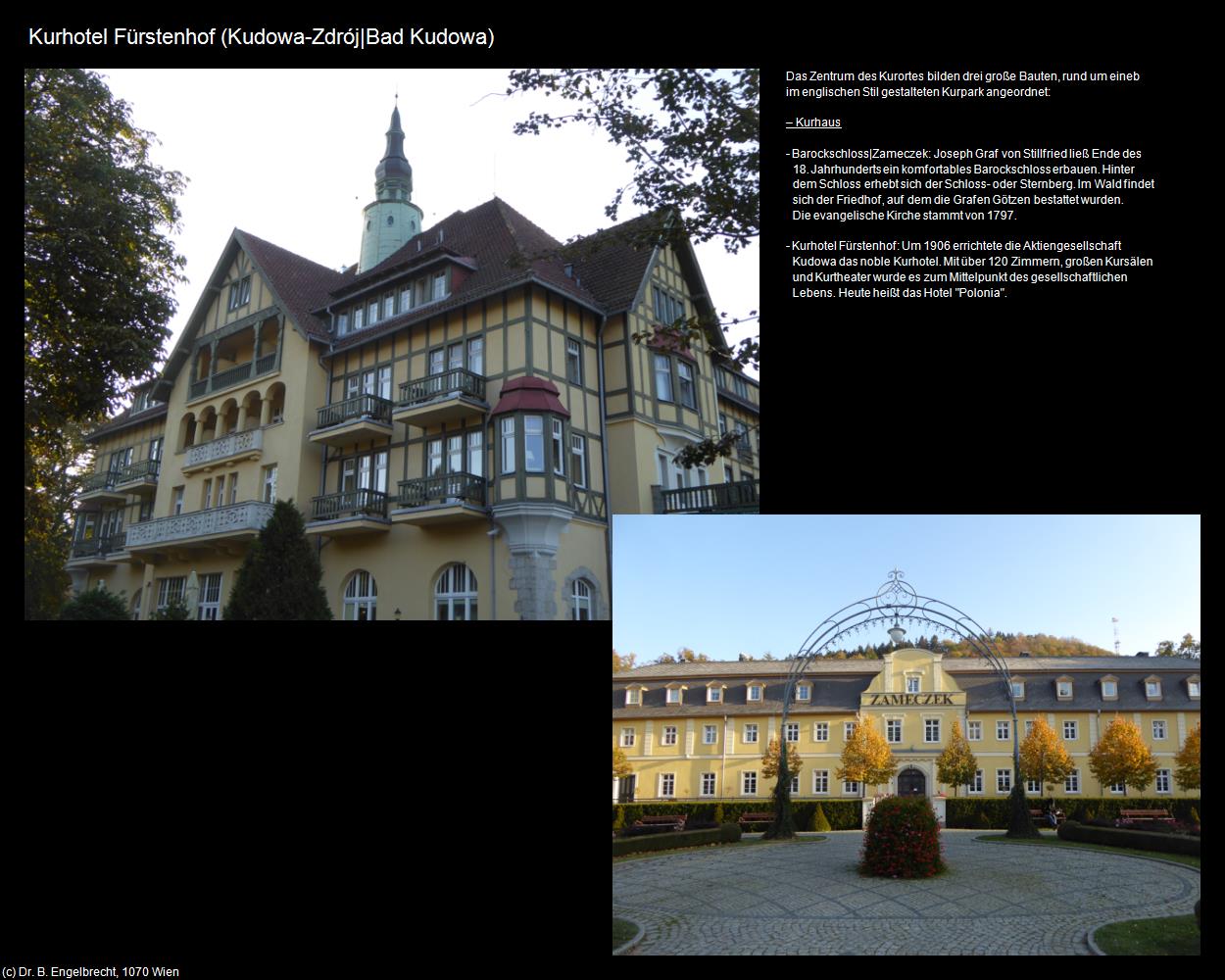 Kurhotel Fürstenhof (Kudowa-Zdrój|Bad Kudowa) in POLEN-Schlesien(c)B.Engelbrecht