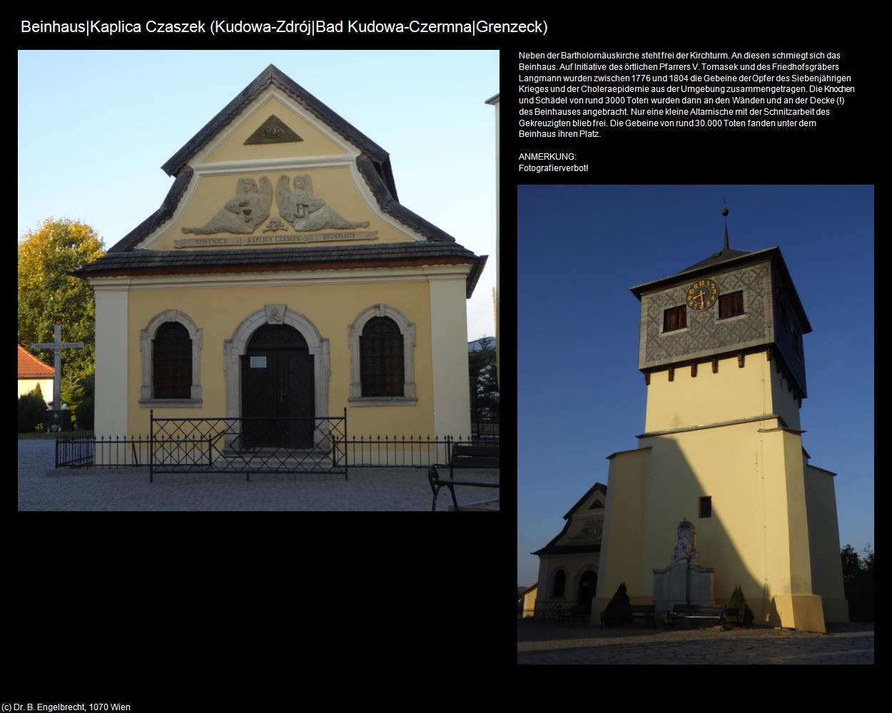 Beinhaus|Kaplica Czaszek (Czermna|Grenzeck) (Kudowa-Zdrój|Bad Kudowa) in POLEN-Schlesien