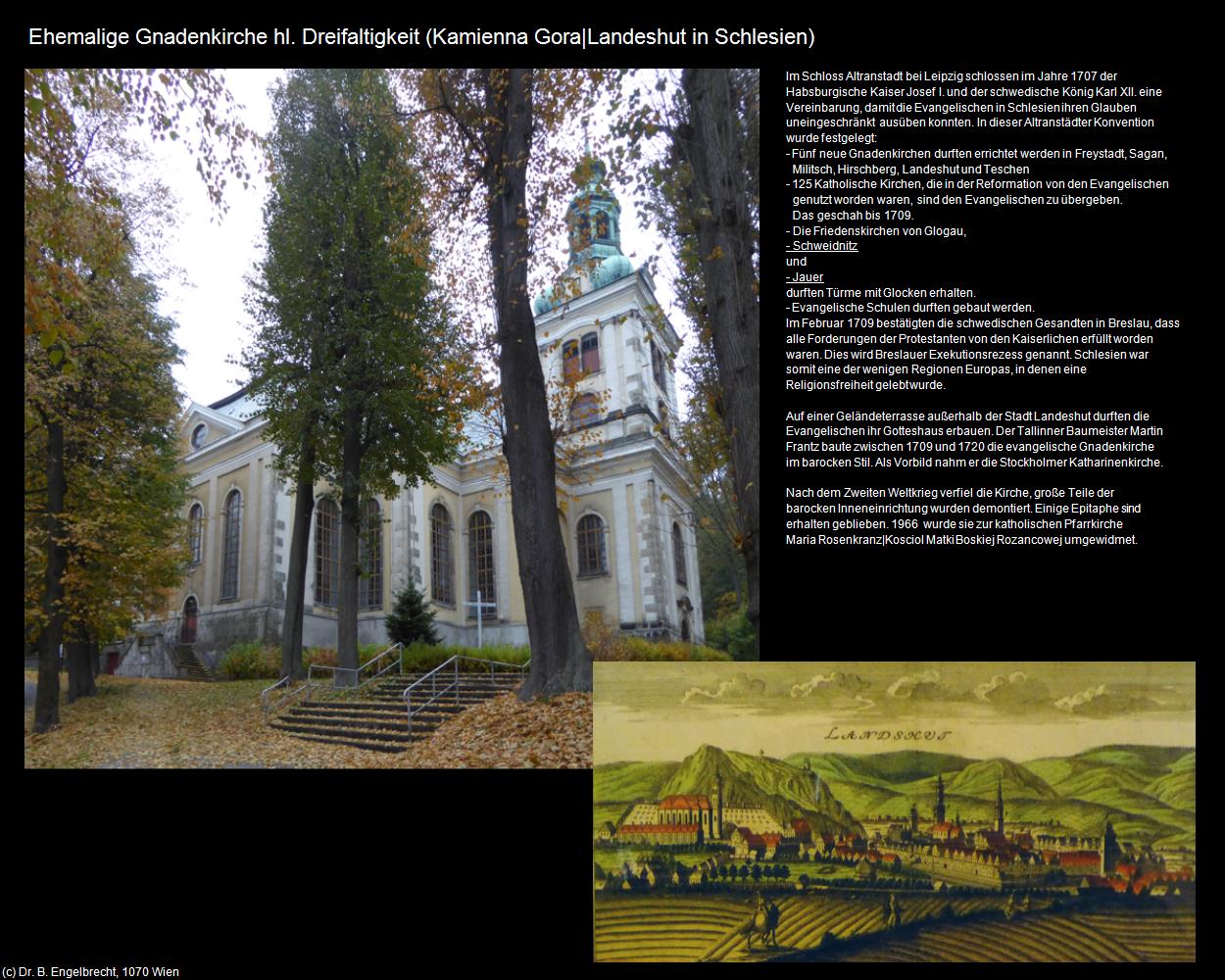 Ehem. Gnadenkirche hl. Dreifaltigkeit (Kamienna Gora|Landeshut in Schlesien) in POLEN-Schlesien(c)B.Engelbrecht