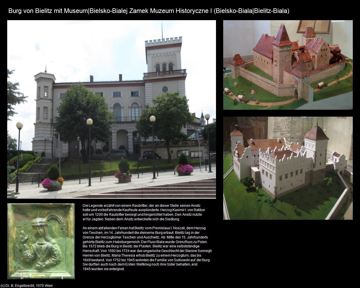 Burg von Bielitz mit Museum I  (Bielsko-Biala|Bielitz-Biala) in POLEN-Schlesien