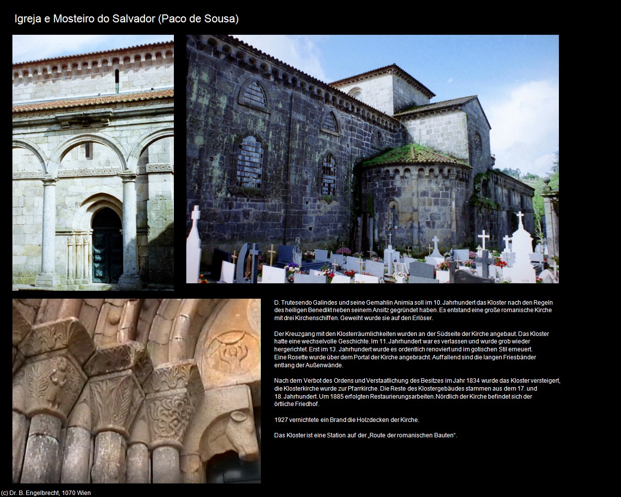 Igreja e Mosteiro do Salvador (Paco de Sousa) in Kulturatlas-PORTUGAL