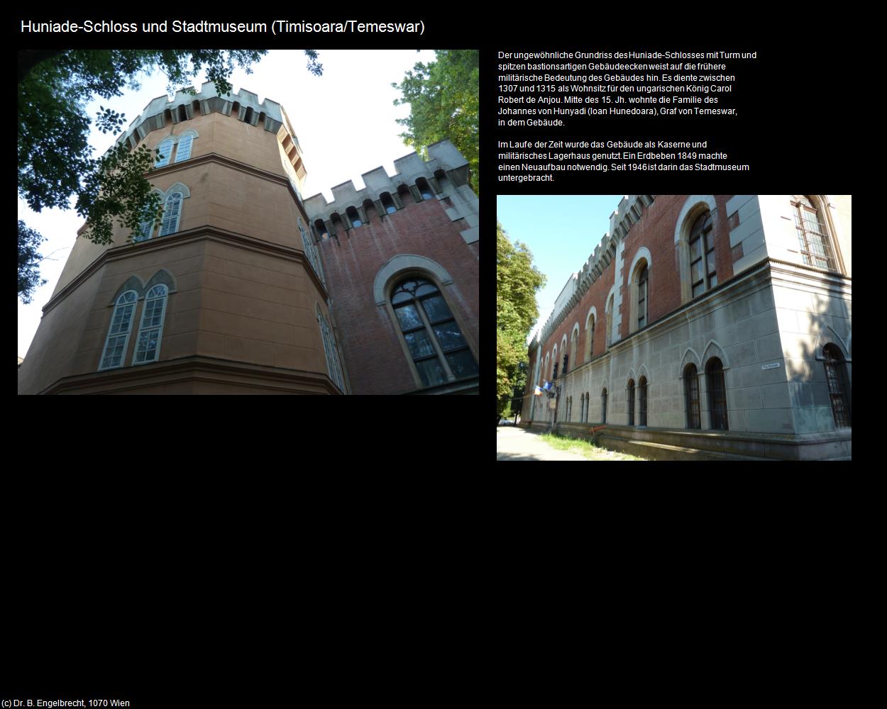 Huniade-Schloss und Stadtmuseum  (Timisoara/Temeswar) in Kulturatlas-RUMÄNIEN