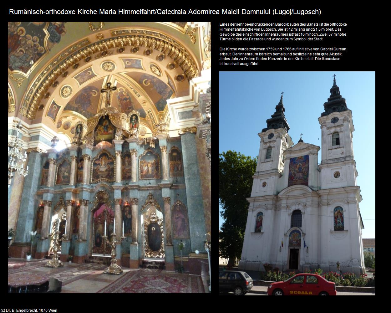 Ro. Kirche Maria Himmelfahrt  (Lugoj/Lugosch) in Kulturatlas-RUMÄNIEN