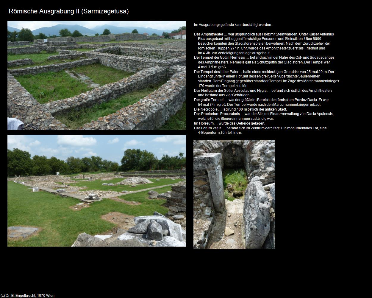 Römische Ausgrabung II (Sarmizegetusa) in Kulturatlas-RUMÄNIEN