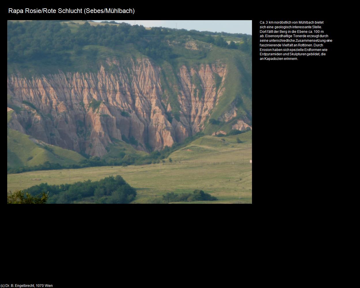 Rapa Rosie/Rote Schlucht  (Sebes/Mühlbach) in Kulturatlas-RUMÄNIEN